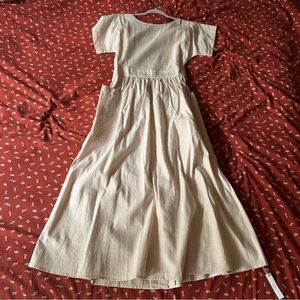 Christy Dawn - Pink Striped Dress, S